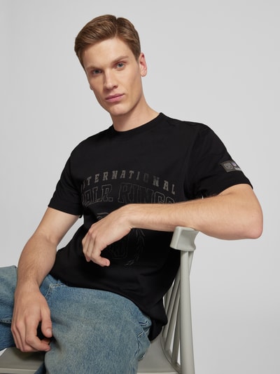 Balr. Oversized T-Shirt mit Label-Print Black 3