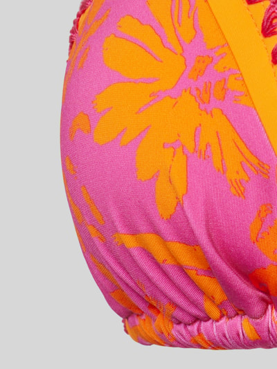 Banana Moon Bikini-Oberteil mit Label-Detail Modell 'BLUCO' Pink 2