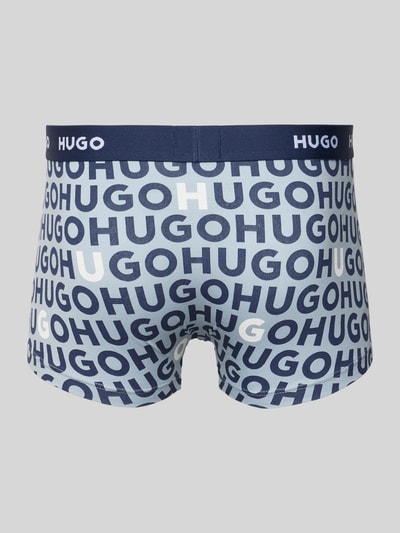 HUGO Boxershort met elastische band in een set van 3 stuks Blauw - 3