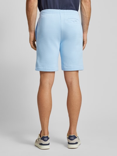 Lacoste Sweatshorts mit elastischem Bund Hellblau 5