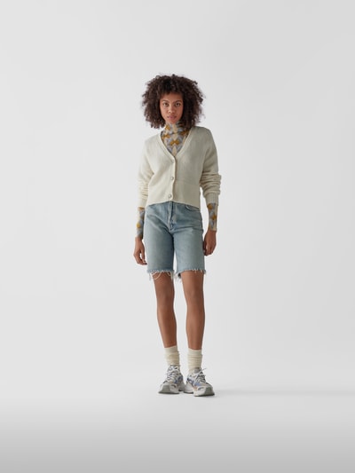 AGOLDE Jeansbermudas im cropped Design Hellblau 1