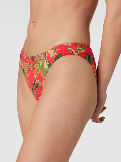 Banana Moon Bikini-Slip mit Allover-Print Modell 'DUCA WAILUA' Rot 3