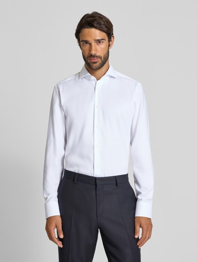 BOSS Regular Fit Businesshemd aus reiner Baumwolle Modell 'H JOE SPREAD' Weiss 4