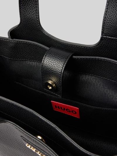 HUGO Umhängetasche in Leder-Optik Modell 'ORIN_SM' Black 5