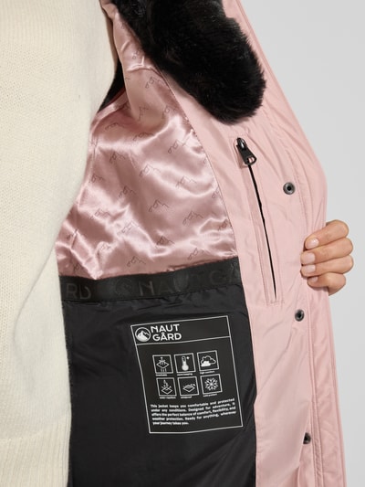 NAUTGÅRD Gewatteerde lange jas met Sorona® Aura-vulling
 Lichtroze - 7