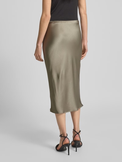Samsøe Samsøe Spódnica midi z elastycznym pasem model ‘AGNETA’ Oliwkowy 5