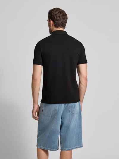 Lacoste Regular fit poloshirt van katoenmix Zwart - 5