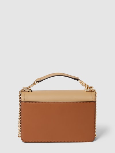 MICHAEL Michael Kors Torba na ramię z aplikacją z logo model ‘HEATHER’ Wielbłądzi 4