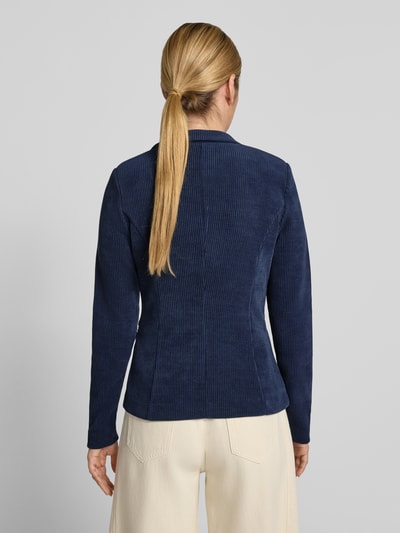 ICHI Slim Fit Blazer aus Cord Modell 'KATE' Marine 5