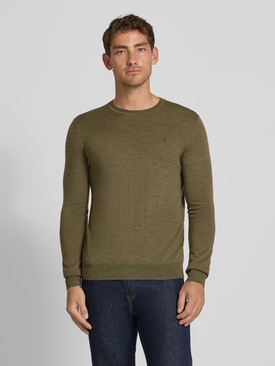 Polo Ralph Lauren Strickpullover aus Merinowolle Oliv 4