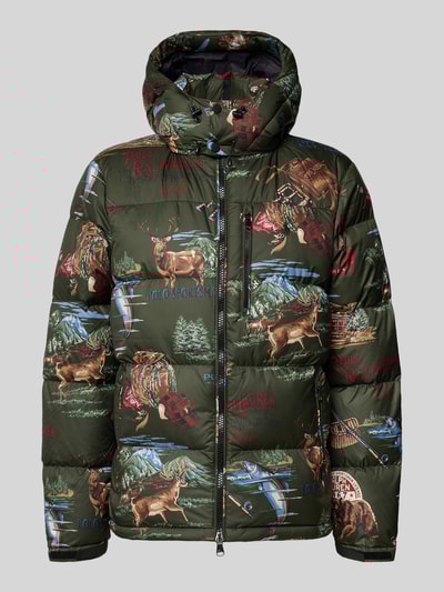 Polo Ralph Lauren Gewatteerd jack met capuchon Donkergroen - 2