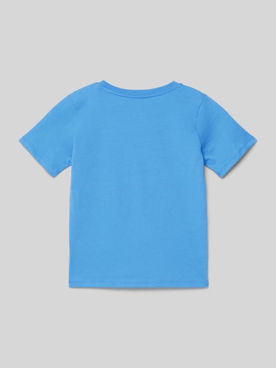 Tom Tailor Regular Fit T-Shirt mit interaktivem Besatz Blau 3