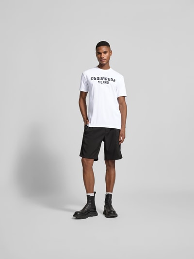 Dsquared2 Cool Fit T-Shirt aus reiner Baumwolle Weiss 1