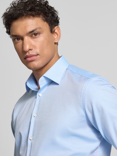 Christian Berg Men Regular Fit Business-Hemd mit Kentkragen Bleu 3