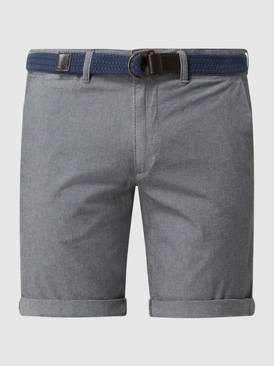 MCNEAL Slim Fit Chino-Shorts mit Stretch-Anteil  Marine 2