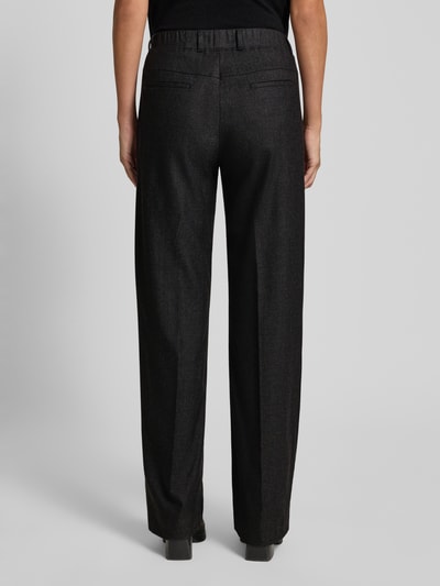 Raphaela By Brax Spodnie o kroju slim fit z elastycznym pasem model 'Pam Flared' Antracytowy 5