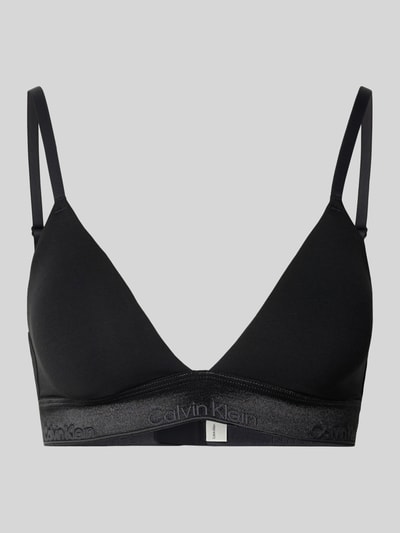 Calvin Klein Underwear Bralette met elastische band met logo Zwart - 1