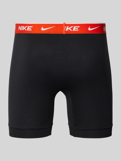 Nike Boxershorts mit elastischem Label-Bund Modell 'E-DAY' im 3er-Pack Black 3