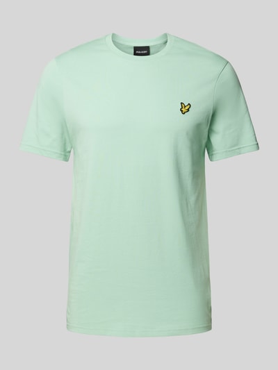 Lyle & Scott T-shirt met logopatch Mintgroen - 2
