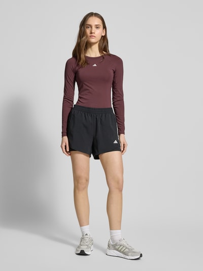 ADIDAS SPORTSWEAR Longsleeve met logoprint Aubergine - 1