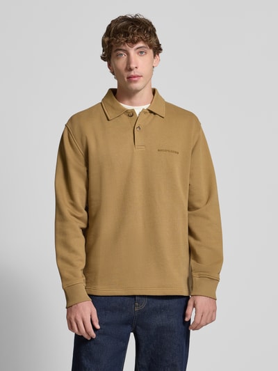 Marc O'Polo Denim Regular Fit Sweatshirt aus reiner Baumwolle Beige 4