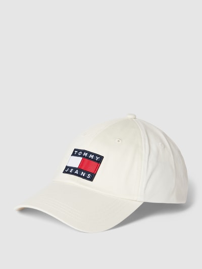 Tommy Jeans Basecap mit Label-Detail Offwhite 1