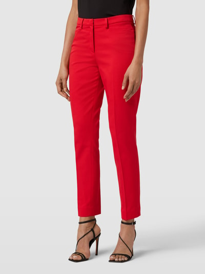 More & More Pantalon met steekzakken opzij Rood - 4