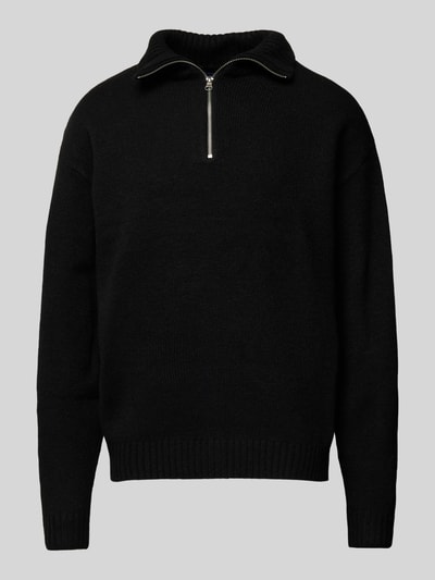 Jack & Jones Troyer mit gerippten Abschlüssen Modell 'OLLIE' Black 2