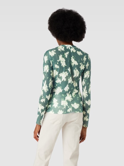 Jake*s Casual Longsleeve im Batik-Look Apfel 5