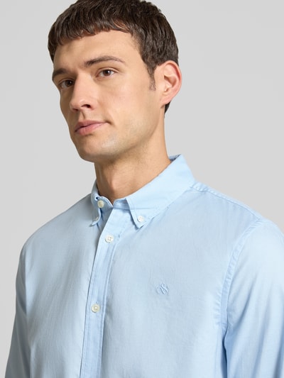 Scotch & Soda Regular Fit Freizeithemd mit Knopfleiste Hellblau 3