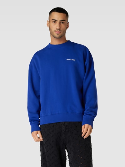 Pegador Oversized Sweatshirt mit Label-Print Royal 4