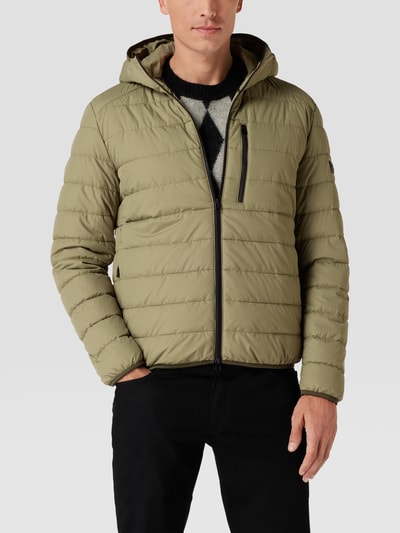 Marc O'Polo Jacke mit Label-Details Khaki 4