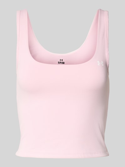 Under Armour Tanktop met labelprint, model 'EMEA' Lichtroze - 2
