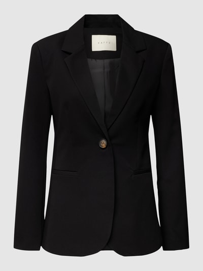 Kaffe Blazer mit angedeuteten Leistentaschen Black 1