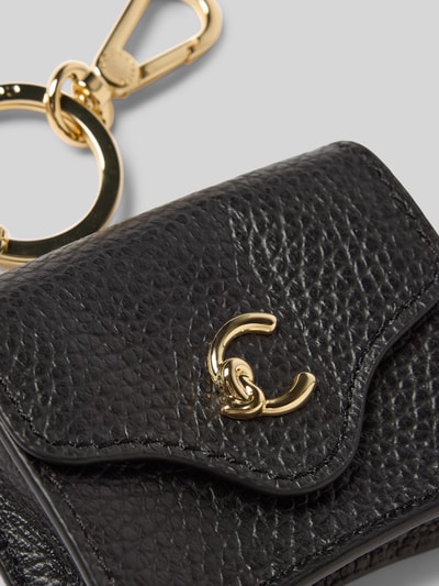 Coccinelle Portemonnaie mit Logo-Applikation Black 2