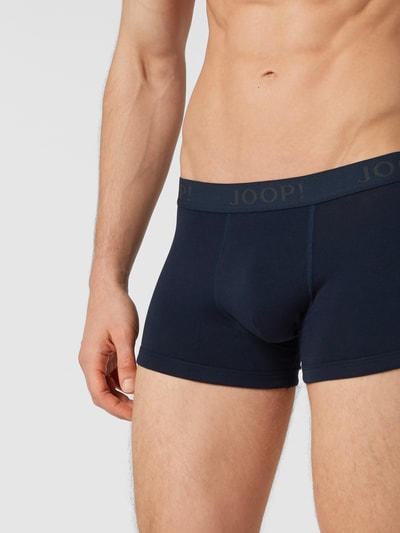 JOOP! Collection Boxershort van mix van katoen en elastaan in set van 3 Donkerblauw - 3