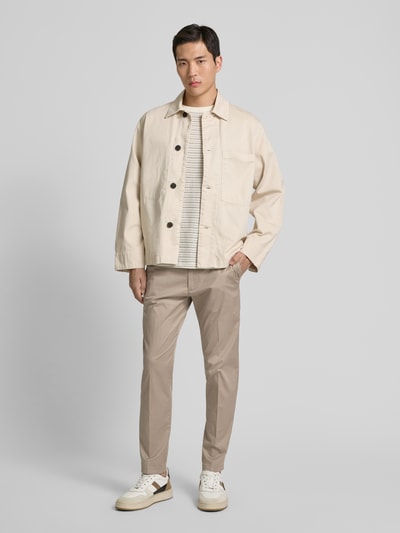 Drykorn Chino mit Bügelfalten Modell 'AJEND' Beige 1