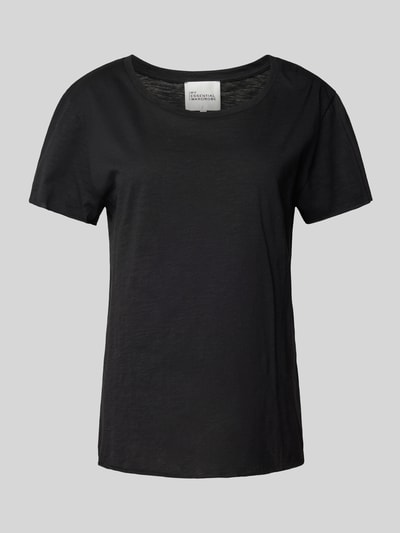 My Essential Wardrobe T-shirt met ronde hals, model 'THE OTEE' Zwart - 2