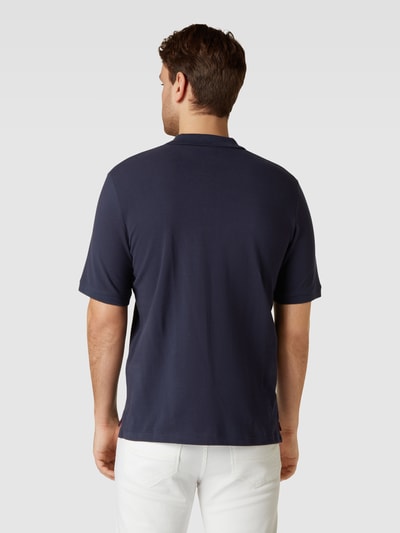 Jack & Jones Premium Koszulka polo z paskami w kontrastowym kolorze model ‘BLUDRAKE’ Granatowy 5