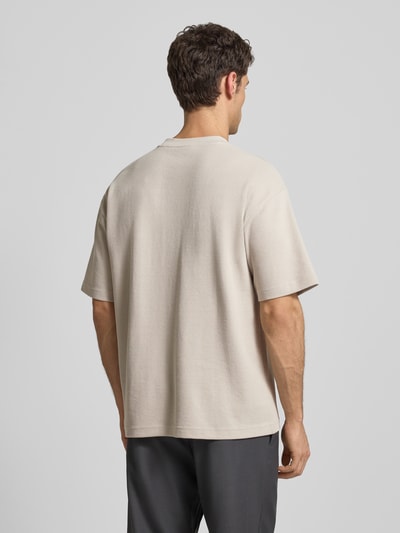 BOSS Orange Regular Fit T-Shirt aus Baumwoll-Mix Modell 'TE_HIVE' Sand 5