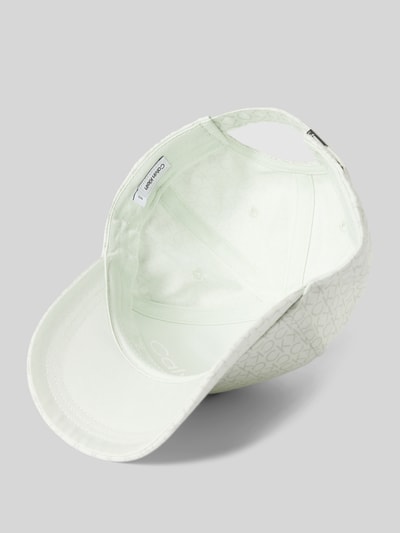 CK Calvin Klein Basecap mit Logo-Muster Stein Melange 2