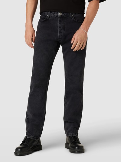 Pegador Jeans met labelstitching, model 'Carpe' Zwart - 4