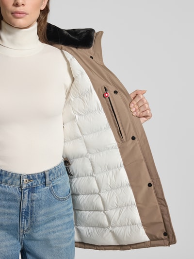 Wellensteyn Funktionsjacke mit Kunstfellbesatz Modell 'ENTERPRISE' Sand 7