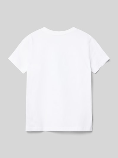 Polo Ralph Lauren Teens T-shirt met ronde hals Wit - 3