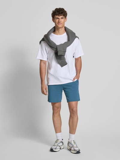 Jack & Jones Sweatshorts mit Label-Detail Modell 'GORDON' Ocean 1