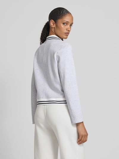Marc Cain Blazer mit Reverskragen Hellgrau Melange 5