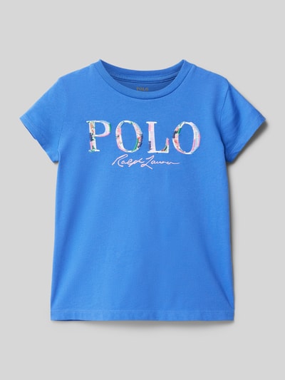 Polo Ralph Lauren Kids T-Shirt mit Label-Detail Royal 1