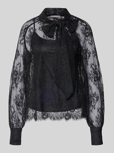 Christian Berg Woman Selection Blusenshirt mit Schleifen-Detail Black 2