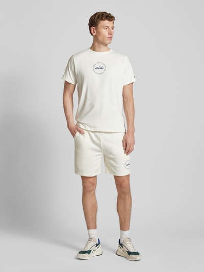 Ellesse T-Shirt mit Label-Print Modell 'MELODI' Offwhite 1