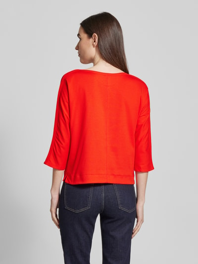 Marc Cain T-shirt met 3/4-mouwen Rood - 5